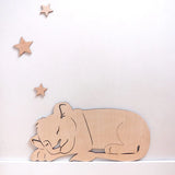 Animals Wooden Wall stickers