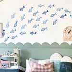  Watercolor Fish Wall Decals 