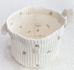 Cotton Baby Nursery Storage Baskets