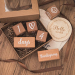 6pcs/1Set Baby Month Milestone Card