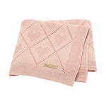 Super Soft Newborn Cotton Knit blanket 90x70 cm