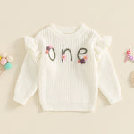 Newborn Baby Girl Birthday Sweater