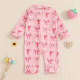 Baby Girl Strawberry & Bow Pyjamas