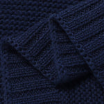 Baby Boy Navy Blue Blanket