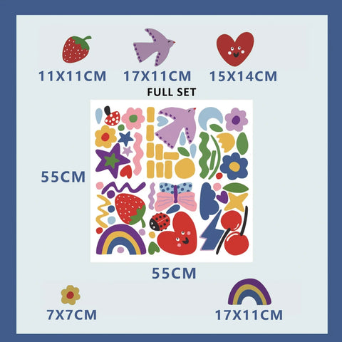 Funny FruitWall Stickers