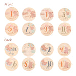 Wooden Baby Milestone Cards 