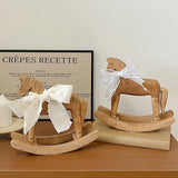 Hand Carved Wooden Horse