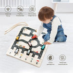 Children's Montessori Canvas Car Toy Set 35*31 CM