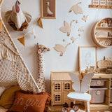 Wooden WildGeese Wall Stickers Set