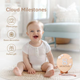Wooden Baby Milestone Cards 