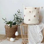 Cotton Baby Nursery Storage Baskets