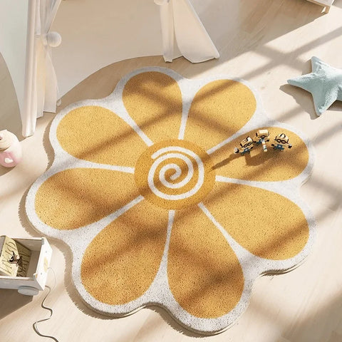 Daisy Flower Rug