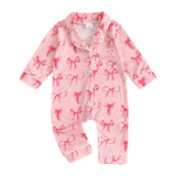 Baby Girl Strawberry & Bow Pyjamas