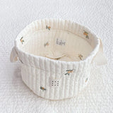 Cotton Baby Nursery Storage Baskets