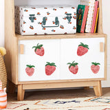 Pink Strawberry Wall Stickers
