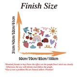 Colourful Doodle Wall Decals 