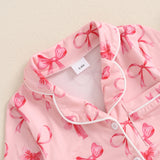 Baby Girl Strawberry & Bow Pyjamas