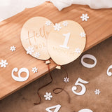 Wooden Baby Milestone Cards 