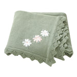 Floral Baby Cotton Blankets 