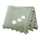 Floral Baby Cotton Blankets 