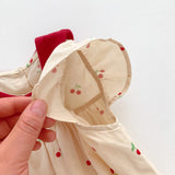 Cherry Print Baby Bodysuit