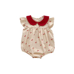 Cherry Print Baby Bodysuit