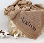 Personalized Baby gift Swaddle Blanket