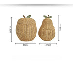 Pear Apple Storage Basket 