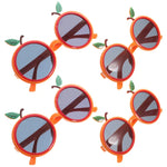 4 Pcs Orange Kids Glasses 