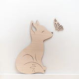 Animals Wooden Wall stickers