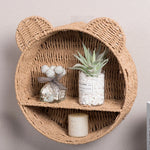 Bear Rattan Shelf