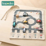 Children's Montessori Canvas Car Toy Set 35*31 CM