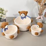 Cute Bear Storage Baskets