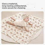 Flower Muslin Receiving Blanket
