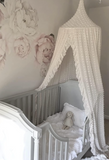 Baby Crib Lace Canopy