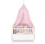 Baby Crib Lace Canopy