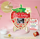 Strawberry Shaped Baby Shower Guest Book