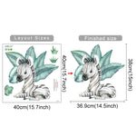 Jungle Animals Wall Stickers for Kids Room
