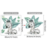 Jungle Animals Wall Stickers for Kids Room
