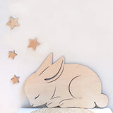 Animals Wooden Wall stickers