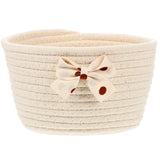 Cute Bow Rope Storage Baskets