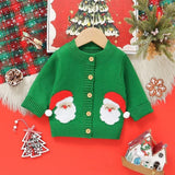 Baby Christmas Santa Cardigan