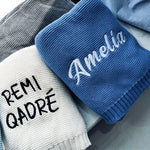 Personalized Baby gift Swaddle Blanket