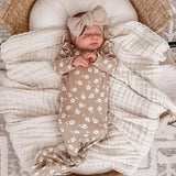 Newborn 6 Layer Gauze Muslin Swaddle