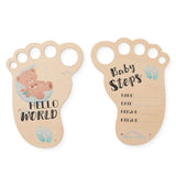Wooden Baby Milestone Cards 