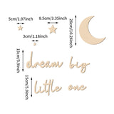Dream Big Little One Wooden Wall Sticker