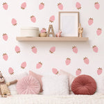 Bohemian Strawberry Wall Decals