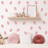 Bohemian Strawberry Wall Decals