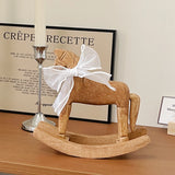Hand Carved Wooden Horse