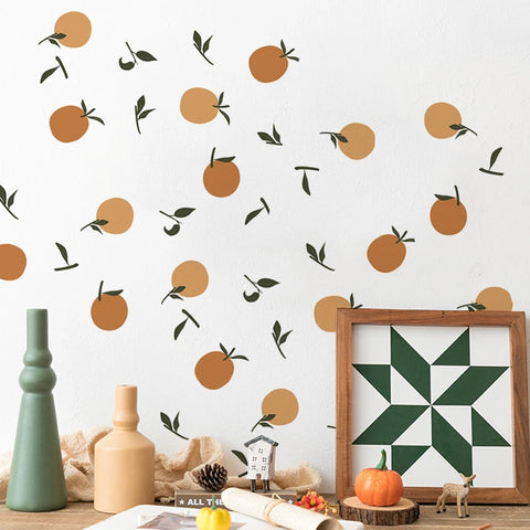 Orange Wall Sticker
